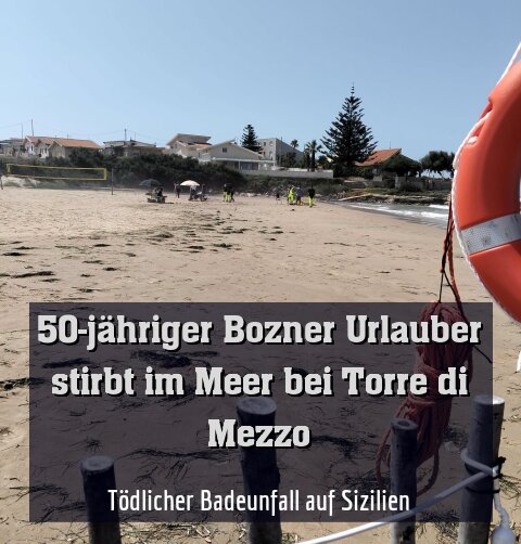 Tödlicher Badeunfall auf Sizilien