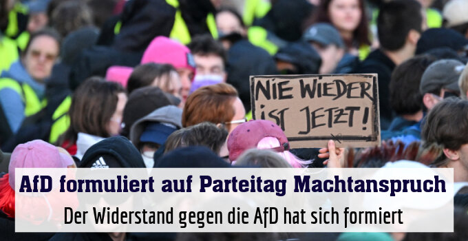 Der Widerstand gegen die AfD hat sich formiert