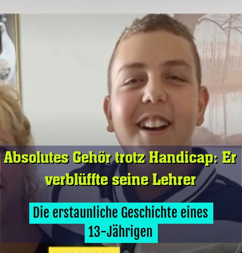 Die erstaunliche Geschichte eines 13-Jährigen