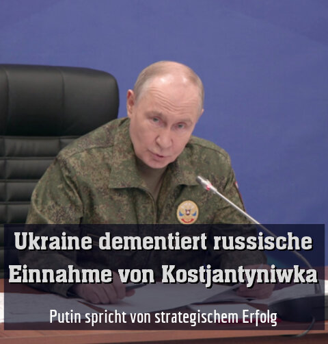 Putin spricht von strategischem Erfolg
