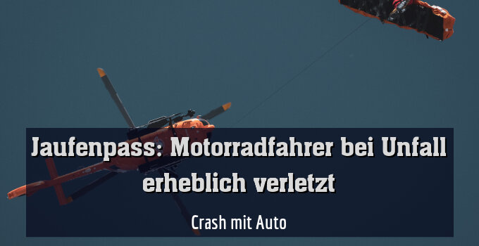 Crash mit Auto