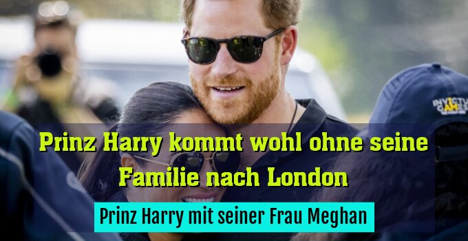 Prinz Harry mit seiner Frau Meghan