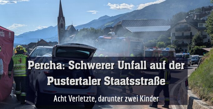 Acht Verletzte, darunter zwei Kinder