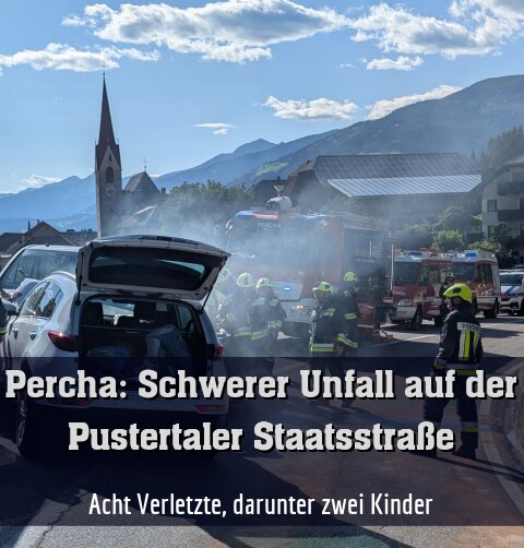 Acht Verletzte, darunter zwei Kinder