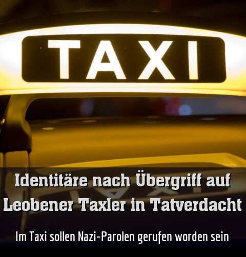 Im Taxi sollen Nazi-Parolen gerufen worden sein