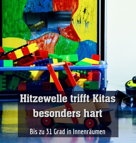 Bis zu 31 Grad in Innenräumen