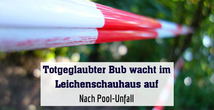 Nach Pool-Unfall