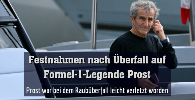 Prost war bei dem Raubüberfall leicht verletzt worden