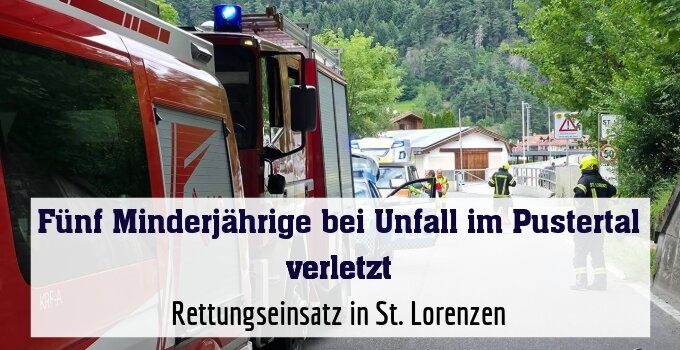 Rettungseinsatz in St. Lorenzen