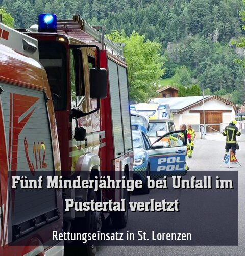Rettungseinsatz in St. Lorenzen