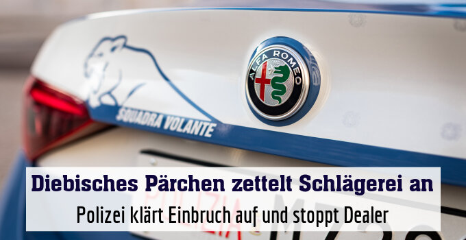 Polizei klärt Einbruch auf und stoppt Dealer