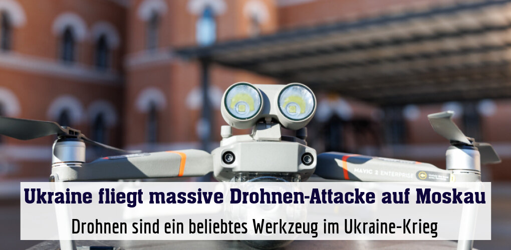 Drohnen sind ein beliebtes Werkzeug im Ukraine-Krieg