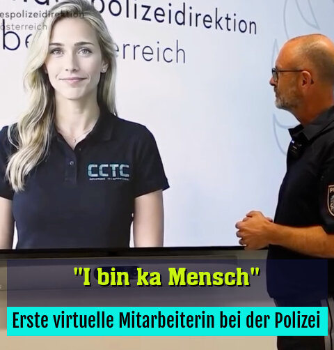 Erste virtuelle Mitarbeiterin bei der Polizei