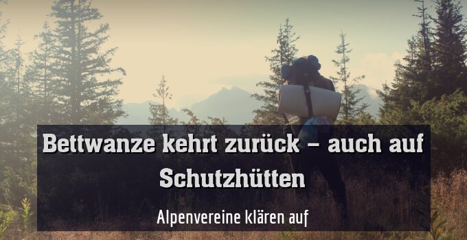 Alpenvereine klären auf