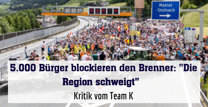 Kritik vom Team K