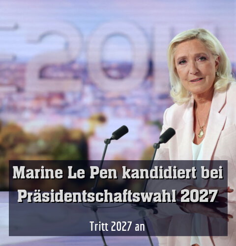 "Ich bin Kandidatin für die Präsidentschaftswahl"