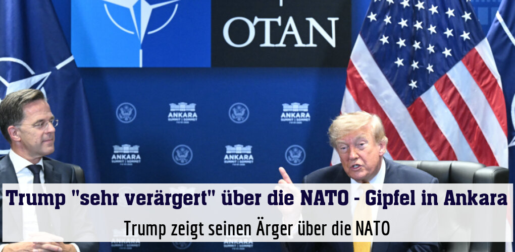 Trump zeigt seinen Ärger über die NATO