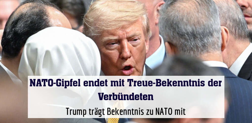 Trump trägt Bekenntnis zu NATO mit
