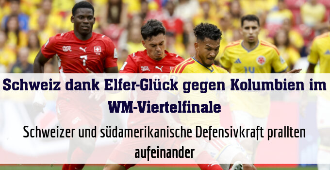 Schweizer und südamerikanische Defensivkraft prallten aufeinander