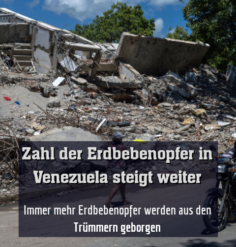 Immer mehr Erdbebenopfer werden aus den Trümmern geborgen