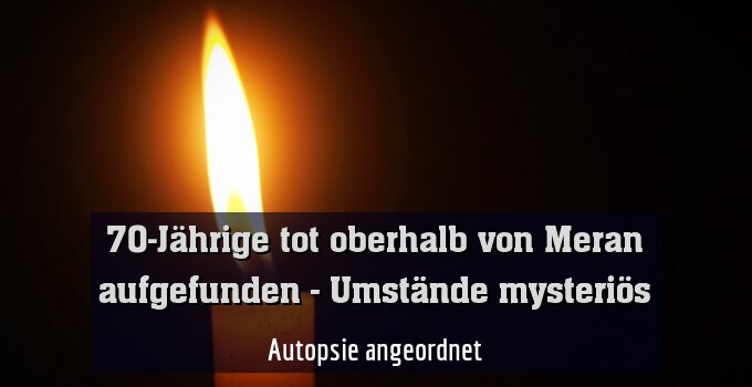 Autopsie angeordnet