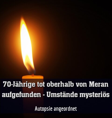Autopsie angeordnet