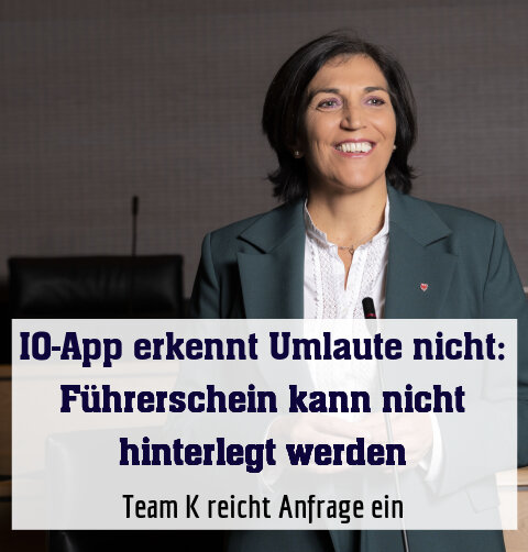 Team K reicht Anfrage ein