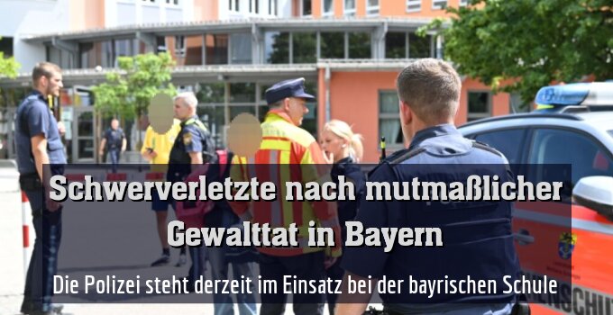 Die Polizei ist derzeit vor Ort