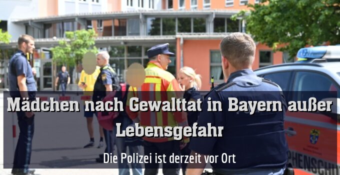Die Polizei ist derzeit vor Ort