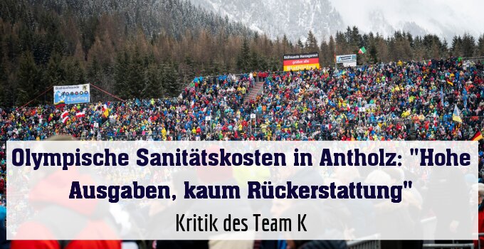 Kritik des Team K