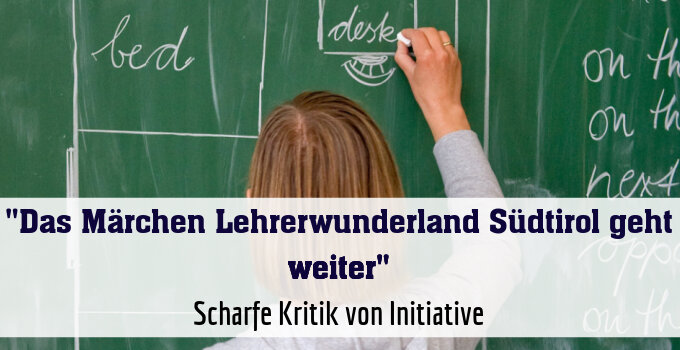 Scharfe Kritik von Initiative