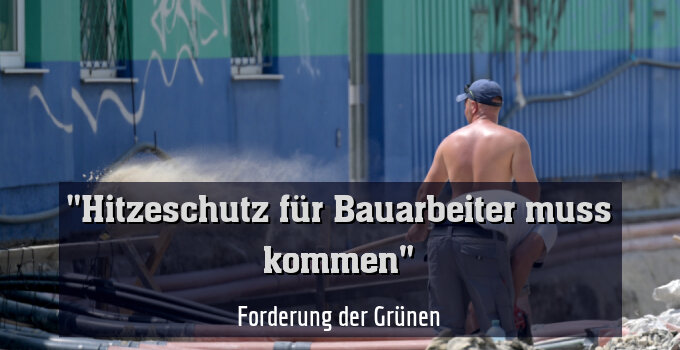 Forderung der Grünen
