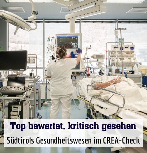 Südtirols Gesundheitswesen im CREA-Check