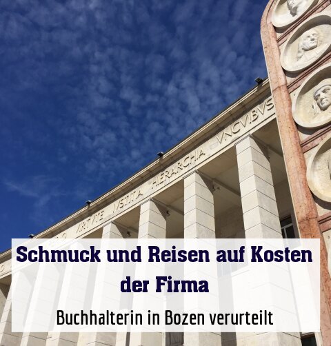 Buchhalterin in Bozen verurteilt