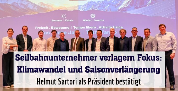 Helmut Sartori als Präsident bestätigt