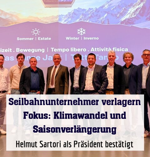 Helmut Sartori als Präsident bestätigt