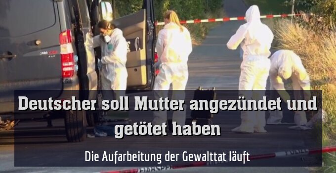 Die Aufarbeitung der Gewalttat läuft