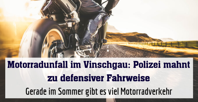 Gerade im Sommer gibt es viel Motorradverkehr