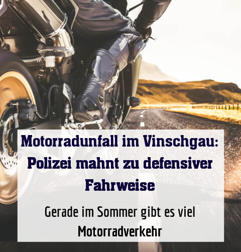 Gerade im Sommer gibt es viel Motorradverkehr