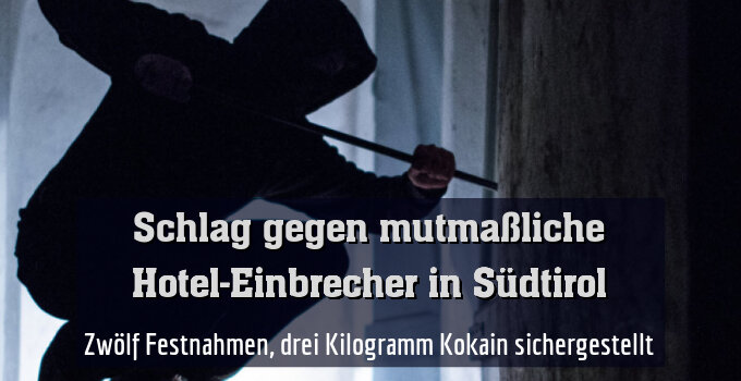 Zwölf Festnahmen, drei Kilogramm Kokain sichergestellt
