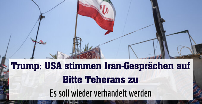 Es soll wieder verhandelt werden