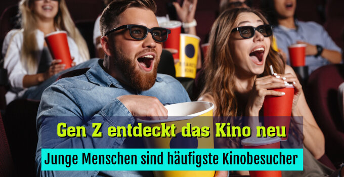 Junge Menschen sind häufigste Kinobesucher