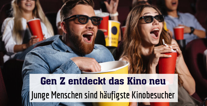 Junge Menschen sind häufigste Kinobesucher
