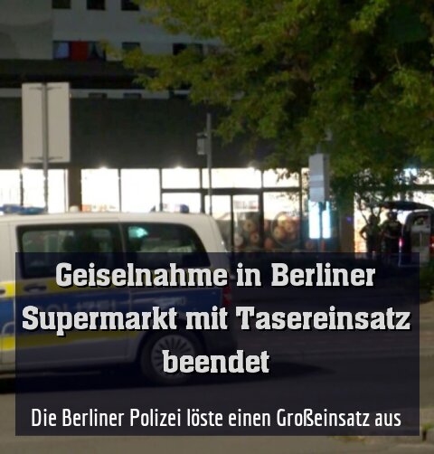 Die Berliner Polizei löste einen Großeinsatz aus
