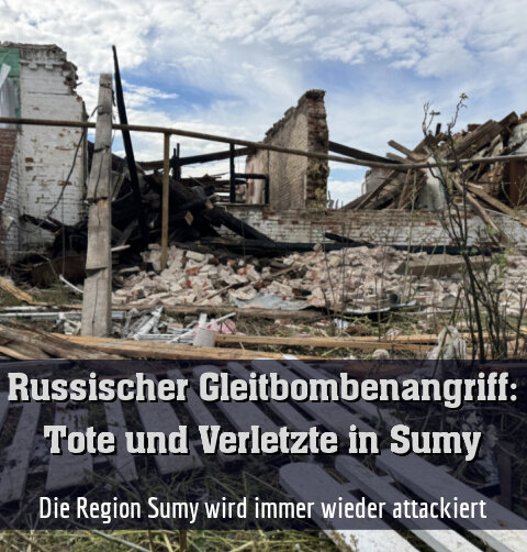 Die Region Sumy wird immer wieder attackiert