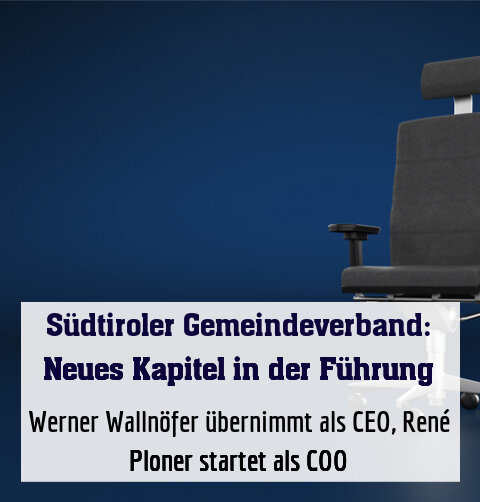 Werner Wallnöfer übernimmt als CEO, René Ploner startet als COO