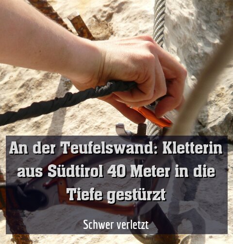 Schwer verletzt