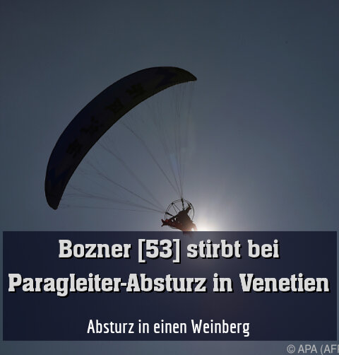 Absturz in einen Weinberg