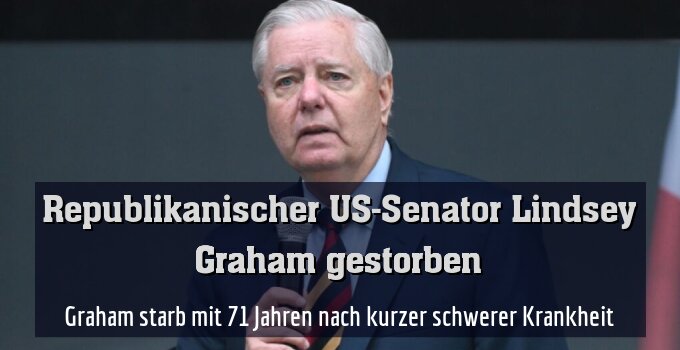 Graham starb mit 71 Jahren nach kurzer schwerer Krankheit