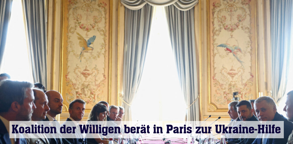 In Paris treffen sich die Unterstützer der Ukraine zu Gesprächen
